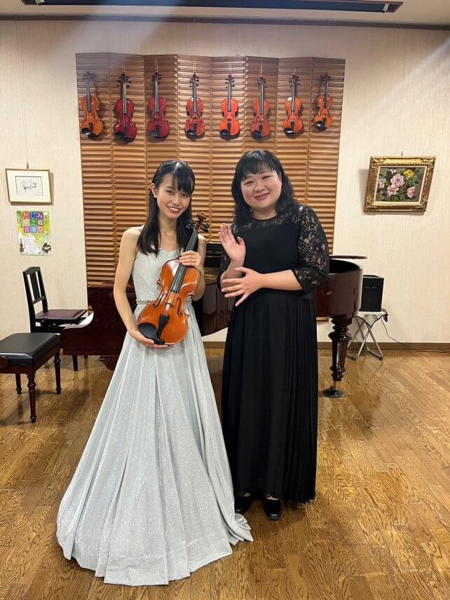ヴァイオリン・久永彩加さん（2023年10月～12月）