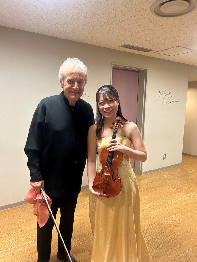 ヴァイオリン・伊藤里紗子さん(2025年7月~9月)