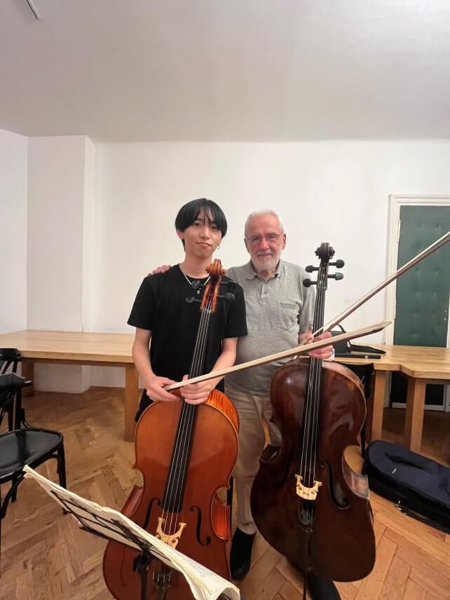 チェロ・熊井久敏さん（2025年7月～9月）