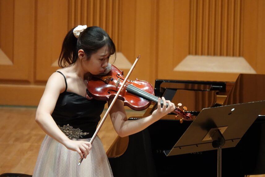 ヴァイオリン・上野遥夏さん（2025年10月～12月）