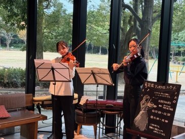 ヴァイオリン・長坂響さん（2025年10月～12月）