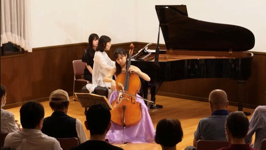 チェロ・溝口琴音さん（2025年7月～9月）