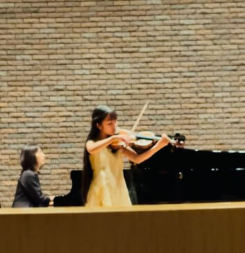 ヴァイオリン・廣瀬心晴さん（2025年10月～12月）