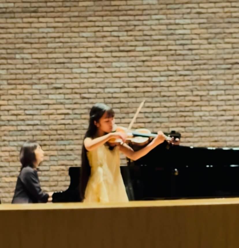 ヴァイオリン・廣瀬心晴さん（2025年10月～12月）