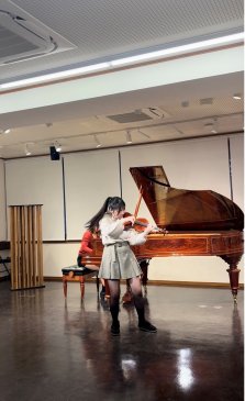 ヴァイオリン・金川迦蓮さん（2025年10月～12月）