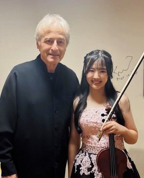 ヴァイオリン・金川迦蓮さん（2025年7月～9月）