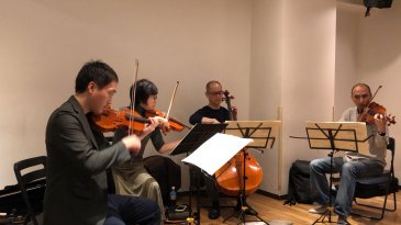 カルテット・長良弦楽四重奏団（2020年11～2021年1月）