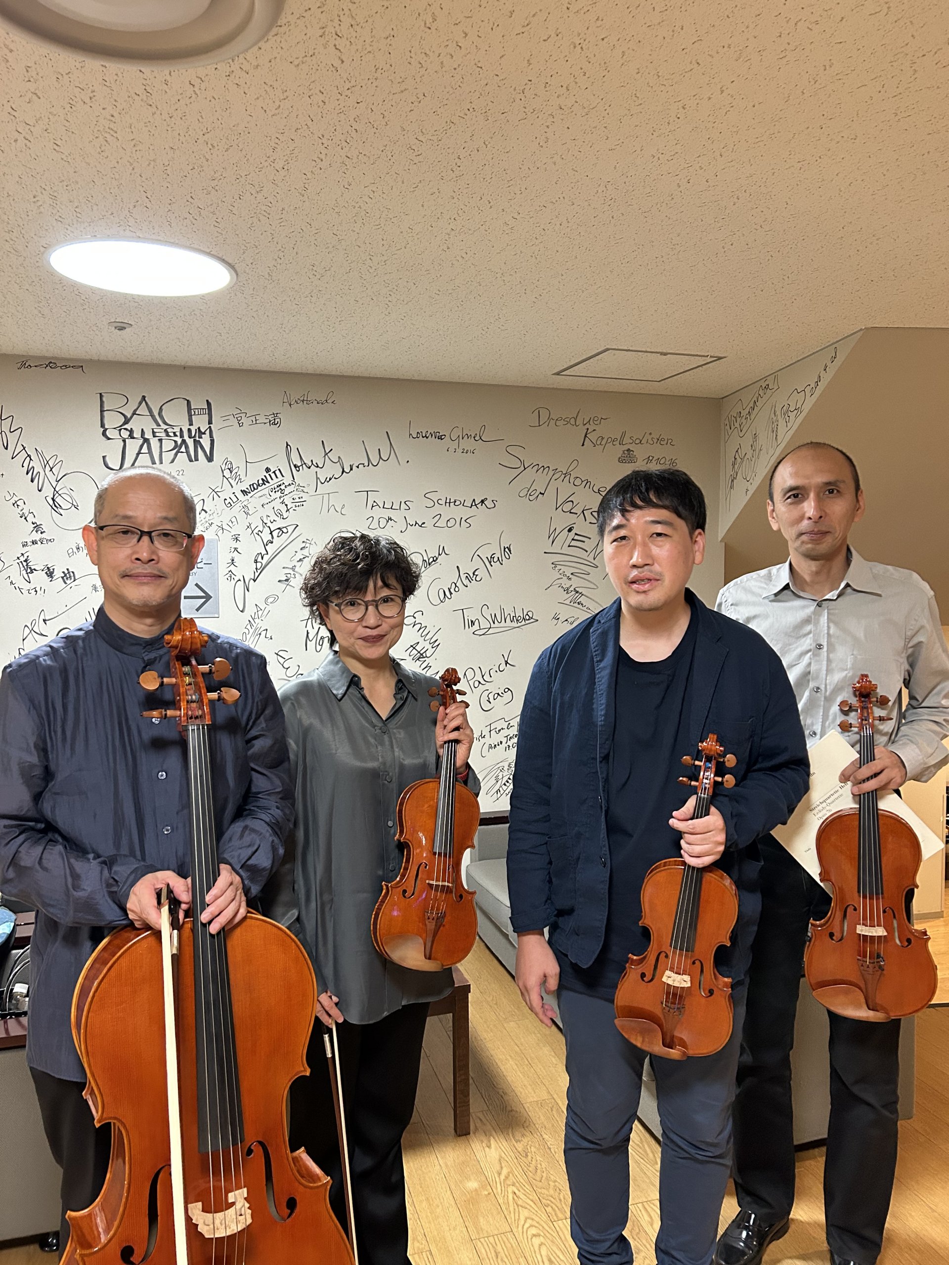 カルテット・長良弦楽四重奏団（2023年7月～9月）｜新着情報｜ぎふ