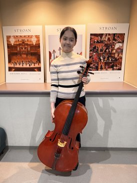 【貸与終了】チェロ・小野桃子さん