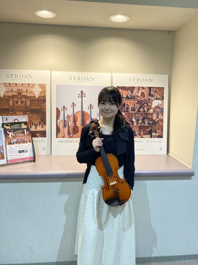 【貸与終了】ヴァイオリン・村社蘭さん