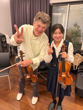 ヴァイオリン・増田七彩さん（2026年7月～9月）
