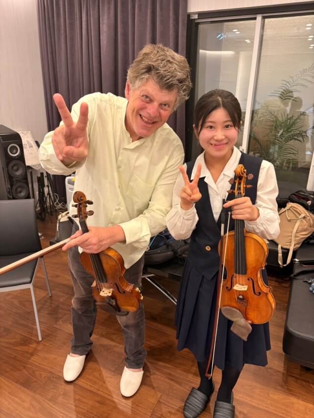 ヴァイオリン・増田七彩さん（2026年7月～9月）