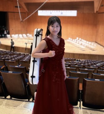 ヴァイオリン・増田七彩さん（2025年4月～6月）