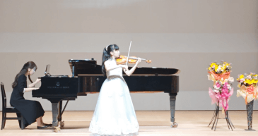 ヴァイオリン・金子苺華さん（2025年4月～6月）