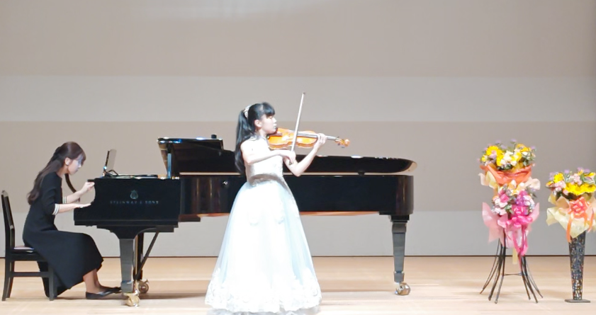 ヴァイオリン・金子苺華さん（2025年4月～6月）