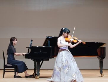 ヴァイオリン・金子苺華さん（2026年4月～6月）