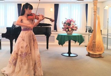 ヴァイオリン・金子苺華さん（2026年7月～9月）
