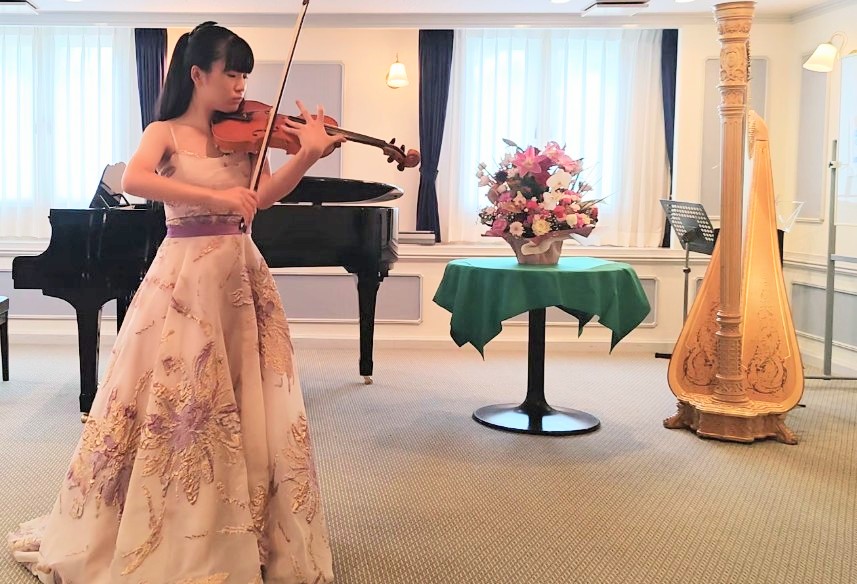ヴァイオリン・金子苺華さん（2026年7月～9月）