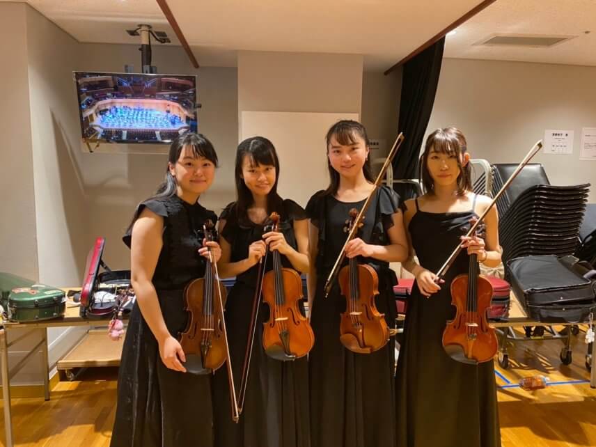 ヴァイオリン・久永彩加さん（2020年11～2021年1月）